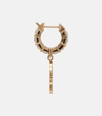 Crystal-embellished drop earrings | McQueen