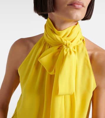 Bluse aus Seiden-Georgette | Valentino