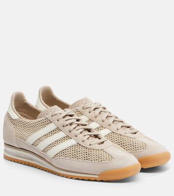 SL 72 OG suede-trimmed sneakers | Adidas