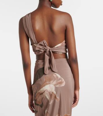 Cropped-Top Azaliea aus Seide | SIR