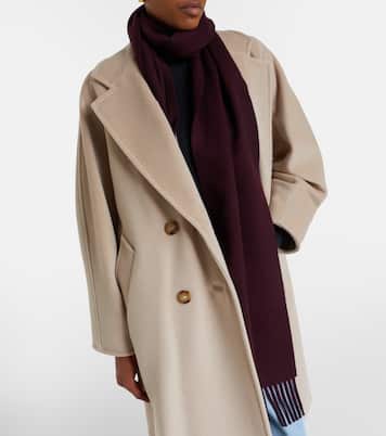 Logo wool scarf | Max Mara