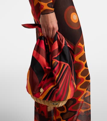 Picnic Iride silk top-handle bag | Pucci