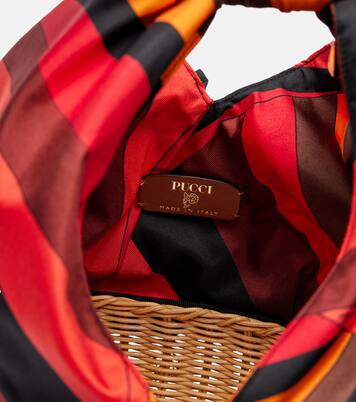 Picnic Iride silk top-handle bag | Pucci
