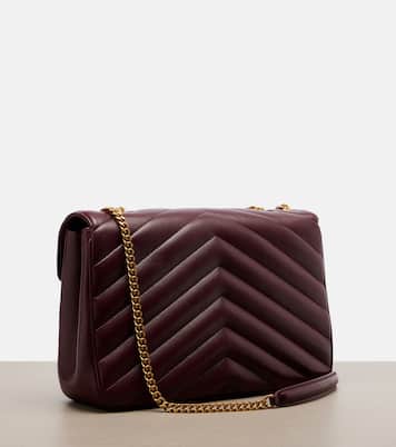 Loulou Large leather shoulder bag | Saint Laurent