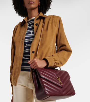 Loulou Large leather shoulder bag | Saint Laurent