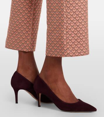 Pumps Gianvito aus Veloursleder | Gianvito Rossi