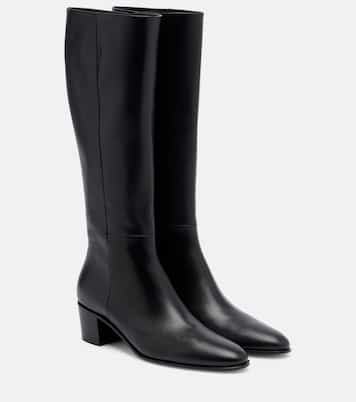 Botas altas Spencer de piel | Gianvito Rossi
