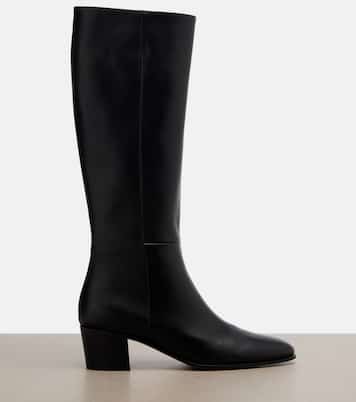 Botas altas Spencer de piel | Gianvito Rossi