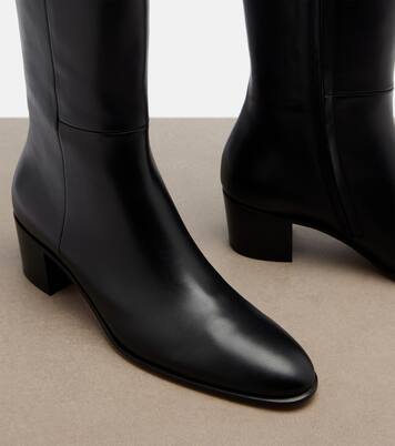 Botas altas Spencer de piel | Gianvito Rossi