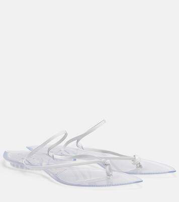 Invisible leather thong sandals | Alaïa