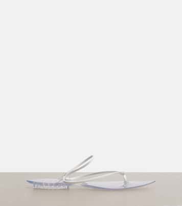 Invisible leather thong sandals | Alaïa