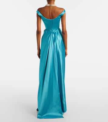 Nova Camille satin bustier gown | Vivienne Westwood