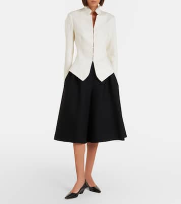 Brianda linen satin jacket | The Row