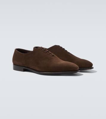 Merlin suede loafers | George Cleverley