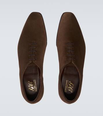 Merlin suede loafers | George Cleverley