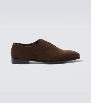 Merlin suede loafers | George Cleverley