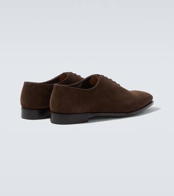 Merlin suede loafers | George Cleverley
