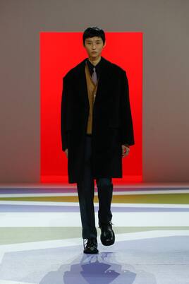 Weste mit Shearling | Prada