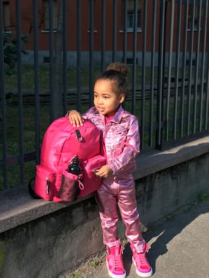 Metallic denim jacket | Dolce&Gabbana Kids