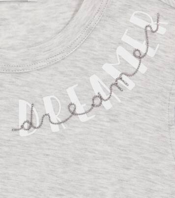 Printed cotton T-shirt | Brunello Cucinelli Kids