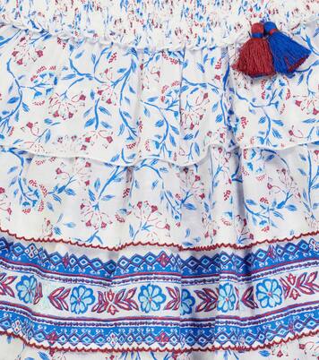 Ariel floral mini skirt | Poupette St Barth Kids