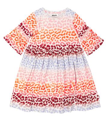 Chasity jaguar-print cotton dress | Molo