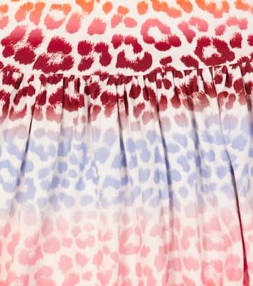 Chasity jaguar-print cotton dress | Molo