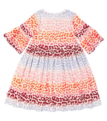 Chasity jaguar-print cotton dress | Molo