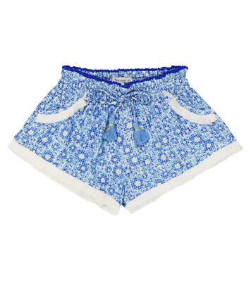 Lulu floral shorts | Poupette St Barth Kids