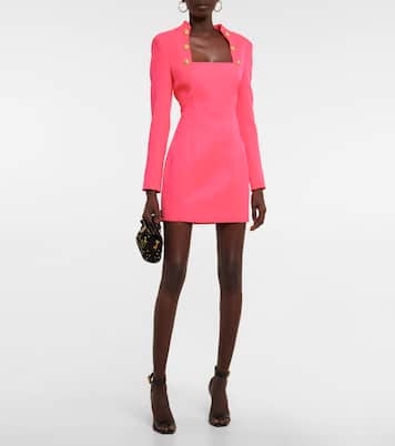 Robe en laine à ornements | Balmain