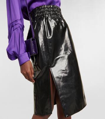 Midirock aus Leder | Tom Ford