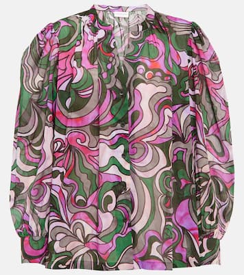 Printed cotton shirt | Dries Van Noten