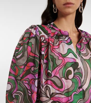 Printed cotton shirt | Dries Van Noten