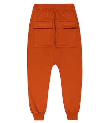 Cotton jersey sweatpants | Rick Owens Kids