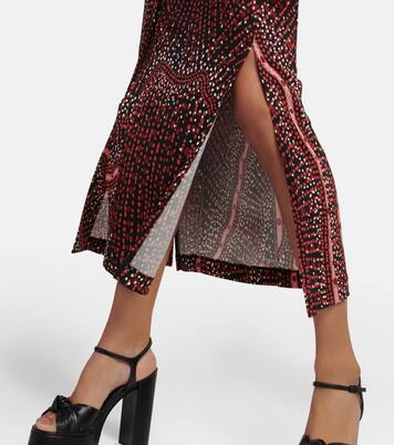 Robe chemise Claudia imprimée | Altuzarra