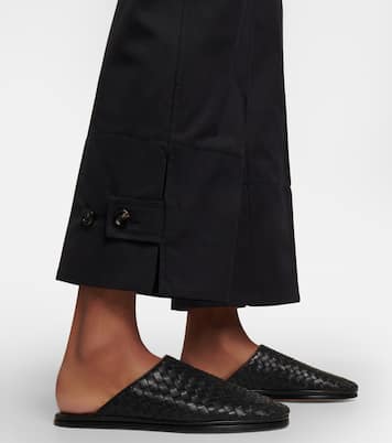 Slippers Intrecciato in pelle | Bottega Veneta