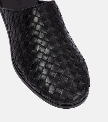 Slippers Intrecciato in pelle | Bottega Veneta