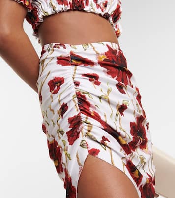 Bedruckter Minirock | Norma Kamali