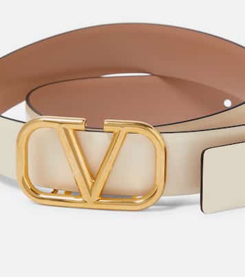 Ceinture VLogo Signature 30 réversible en cuir | Valentino Garavani