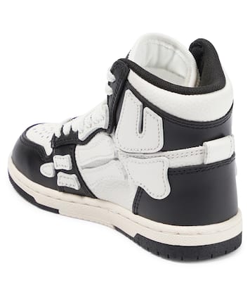 Skeleton leather high-top sneakers | Amiri Kids