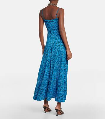 Bedrucktes Maxikleid | Proenza Schouler