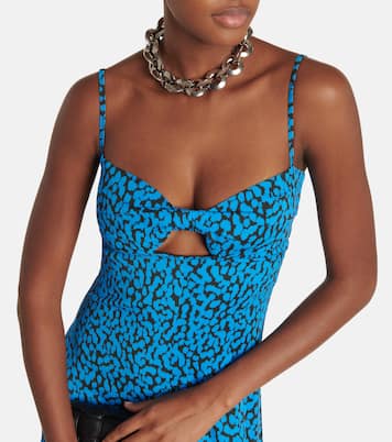 Bedrucktes Maxikleid | Proenza Schouler