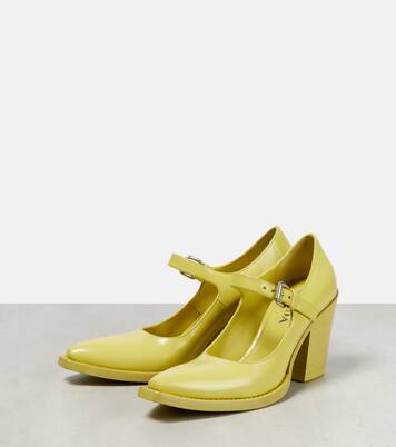 Cedro leather pumps | Prada