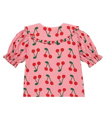 Cerise cotton shirt | Jellymallow