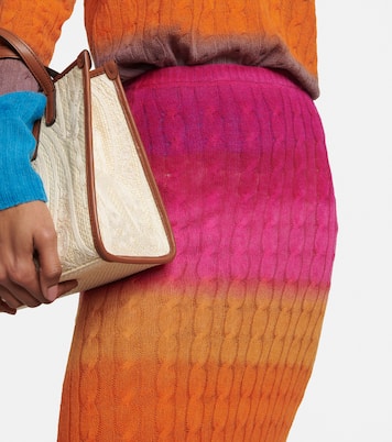 Cable-knit wool midi skirt | Etro