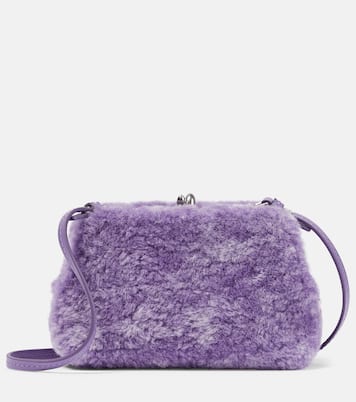 Goji Micro shearling shoulder bag | Jil Sander