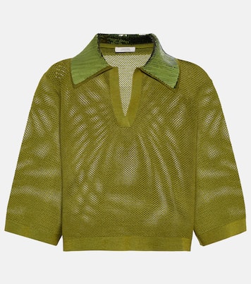 Top raccourci Essential Ease en laine et soie mélangés | Dorothee Schumacher