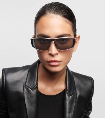 SL 605 rectangular sunglasses | Saint Laurent