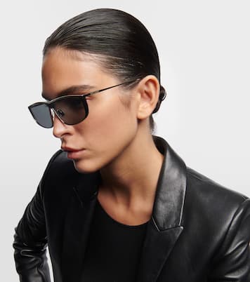 SL 605 rectangular sunglasses | Saint Laurent