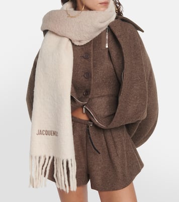 Schal L’écharpe Moisson aus einem Alpakawollgemisch | Jacquemus